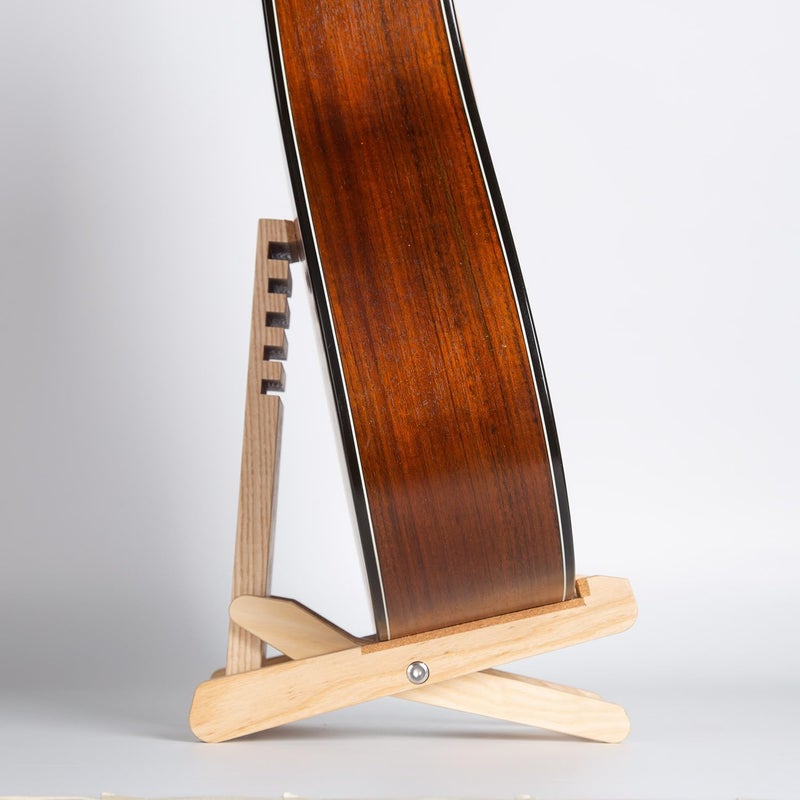 Spike Multifunctional Solid Wood Guitar Footstool Guitar Stand Multifunctional Musical Instrument Accessories Solid Wood Manufacturing Foldable Design (for Acoustic Guitar) - Image 5